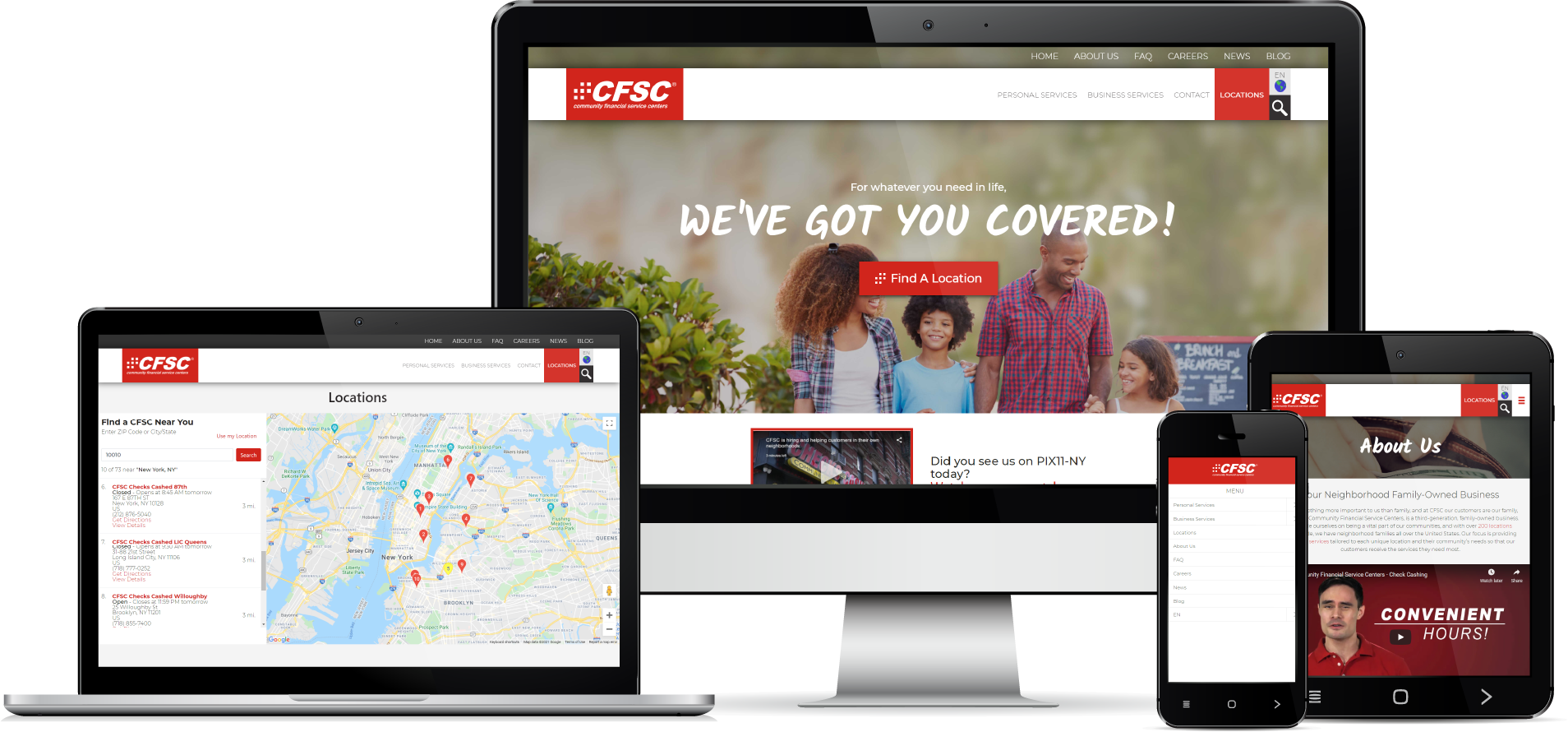 CFSC responsive mockup